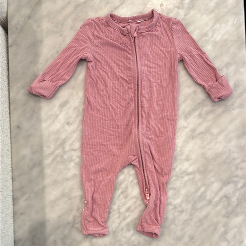 Posh Peanut Pink convertible One Piece-Newborn